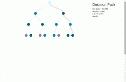 Layer by Layer growth of a Decision Tree.